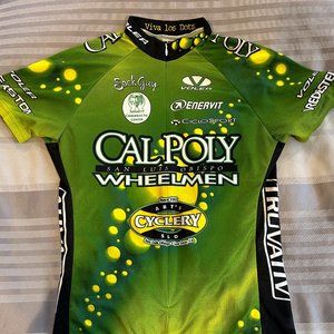 Voler Cal Poly SLO road cycling bike jersey women's size medium vintage classic